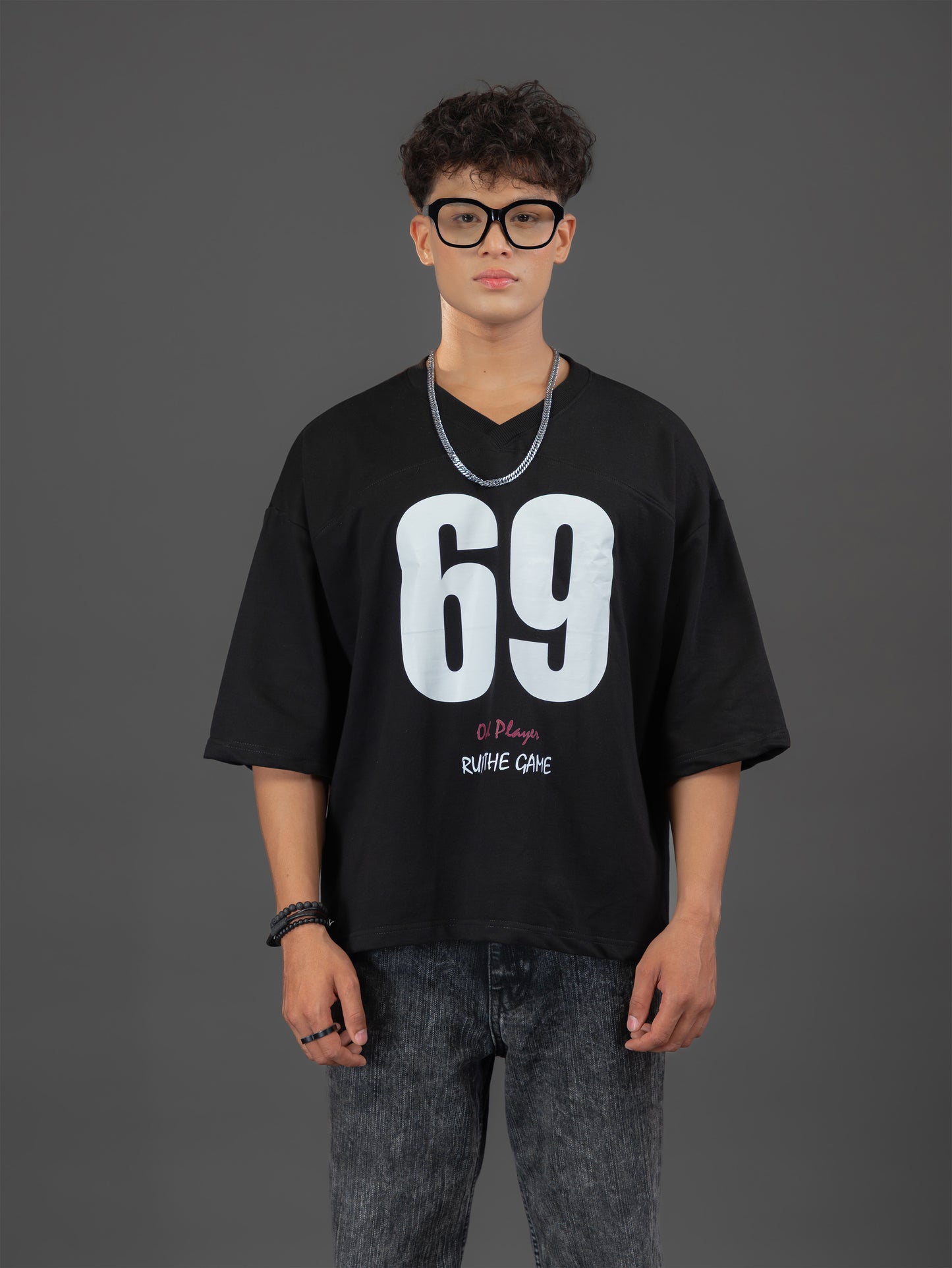 69'CODED- ODD OVERSIZED UNISEX JERSEY